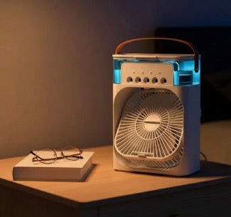Multifunctional five-hole humidification fan
